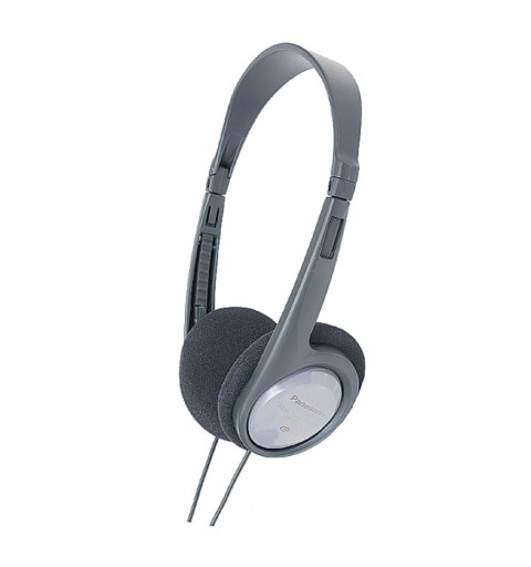 Panasonic RP-HT090E Alámbrico Auriculares Diadema Música Negro, Gris