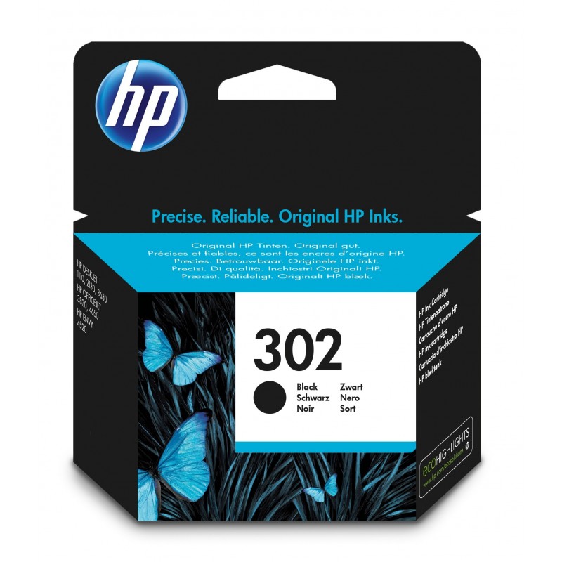 HP 302 Black Original Ink Cartridge