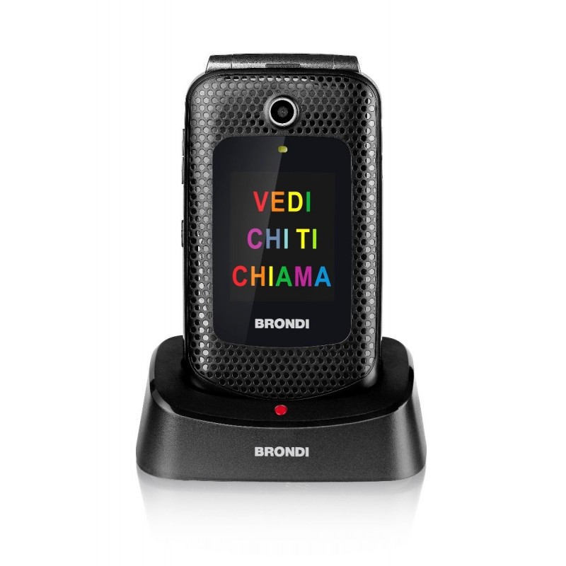 Brondi Amico Fedele 7.62 cm (3") Black Senior phone