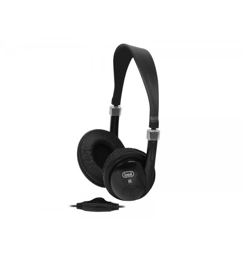 Trevi HTV 636 Alámbrico Auriculares Diadema Negro