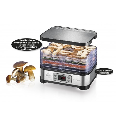 Macom Superdry Black, Stainless steel 450 W