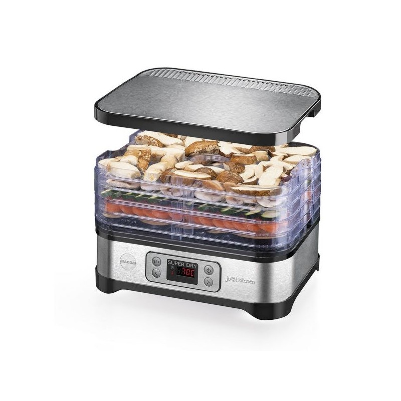 Macom Superdry Black, Stainless steel 450 W