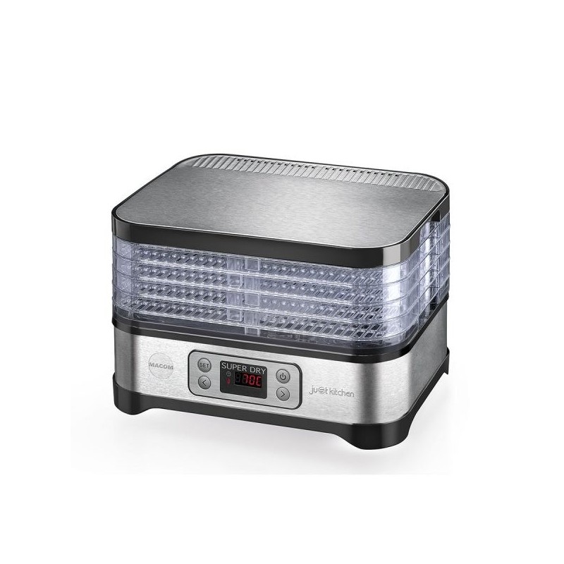 Macom Superdry Black, Stainless steel 450 W