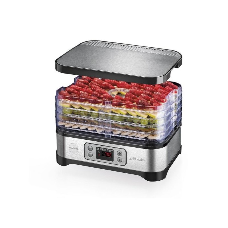 Macom Superdry Black, Stainless steel 450 W