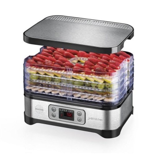 Macom Superdry Black, Stainless steel 450 W