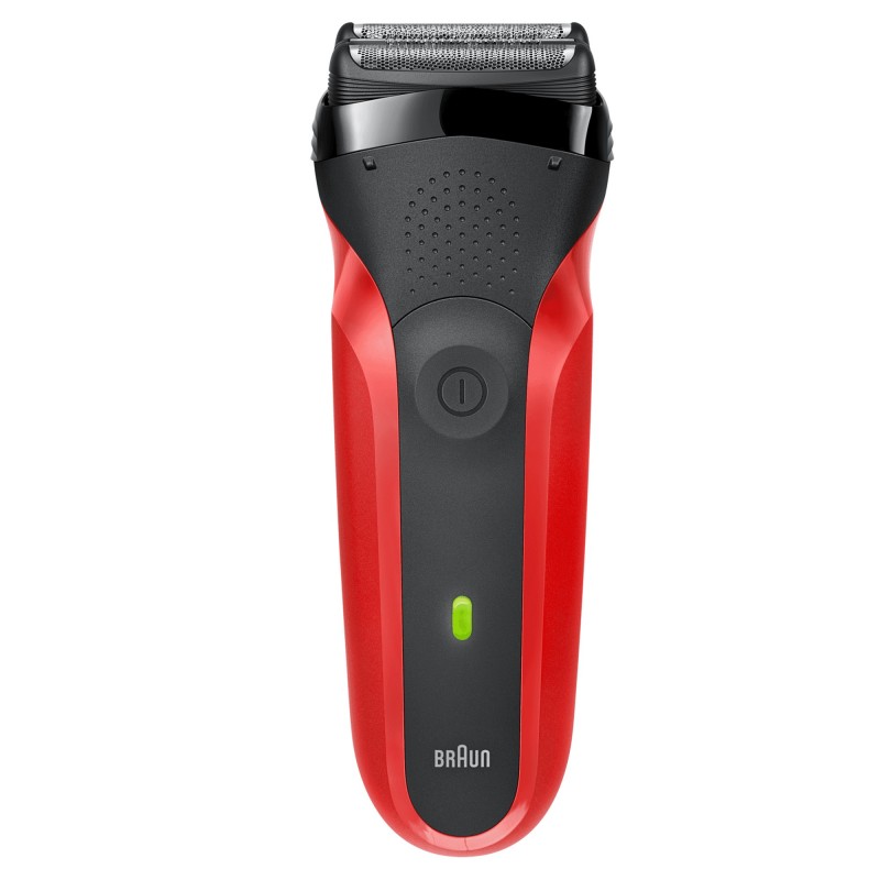 Braun Series 3 300s Foil shaver Trimmer Black, Red