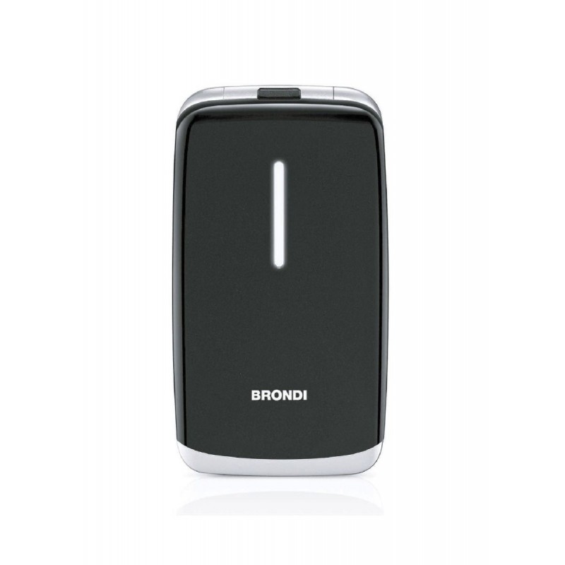 Brondi Contender 7,62 cm (3") Noir Téléphone pour seniors