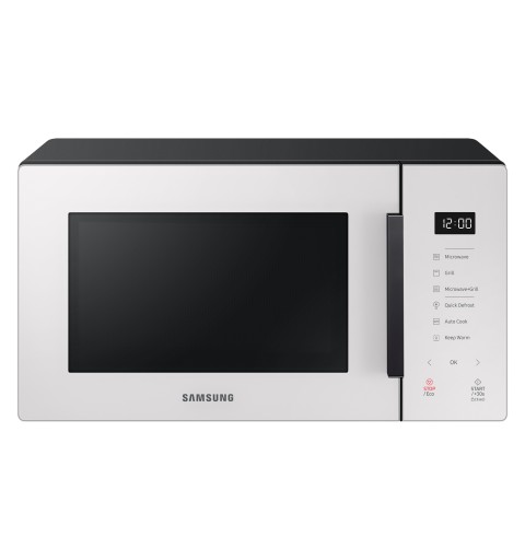 Samsung MG23T5018GE ET Mikrowelle Arbeitsplatte Kombi-Mikrowelle 23 l 800 W Schwarz, Weiß