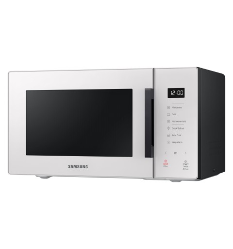 Samsung MG23T5018GE ET Mikrowelle Arbeitsplatte Kombi-Mikrowelle 23 l 800 W Schwarz, Weiß