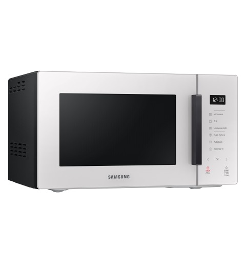 Samsung MG23T5018GE ET Mikrowelle Arbeitsplatte Kombi-Mikrowelle 23 l 800 W Schwarz, Weiß