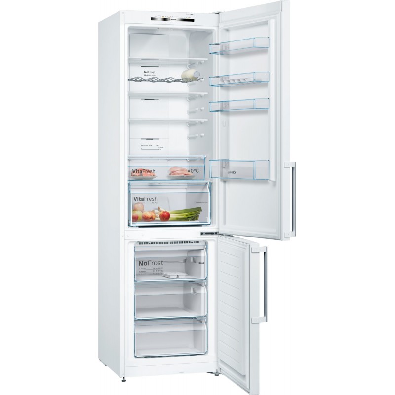 Bosch Serie 4 KGN39VWEQ fridge-freezer Freestanding 368 L E White