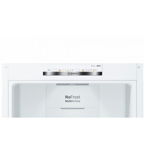 Bosch Serie 4 KGN39VWEQ nevera y congelador Independiente 368 L E Blanco