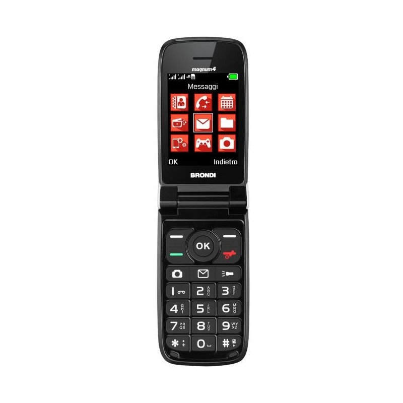 Brondi Magnum 4 7,11 cm (2.8") Blanc Téléphone numérique