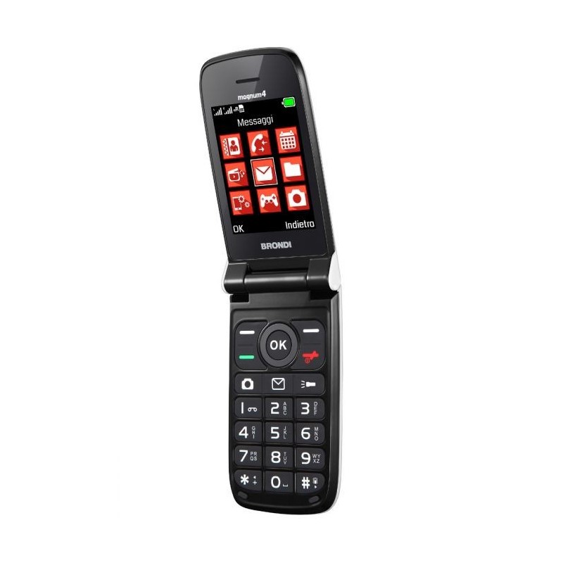 Brondi Magnum 4 7,11 cm (2.8") Blanc Téléphone numérique