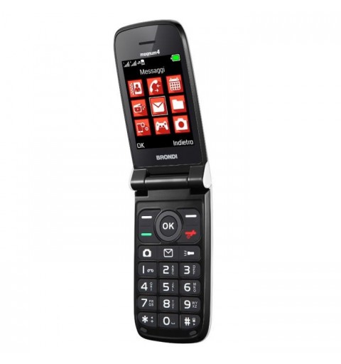 Brondi Magnum 4 7,11 cm (2.8") Blanc Téléphone numérique