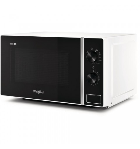 Whirlpool MWP 103 W Encimera Microondas con grill 20 L 700 W Negro, Blanco