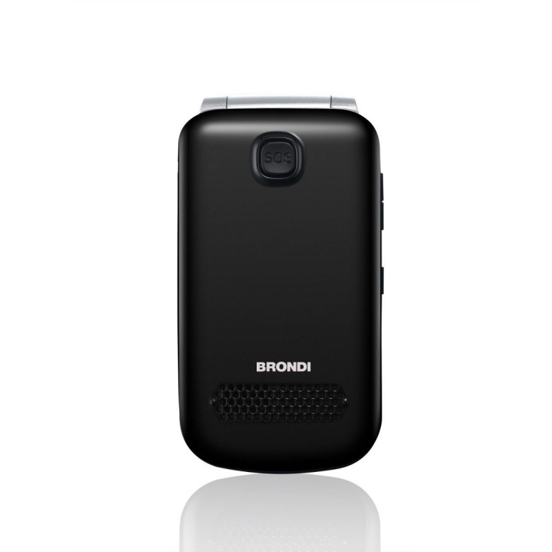 Brondi Amico Supervoice 7,11 cm (2.8") Negro Teléfono para personas mayores