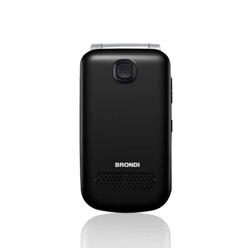 Brondi Amico Supervoice 7,11 cm (2.8") Noir Téléphone pour seniors