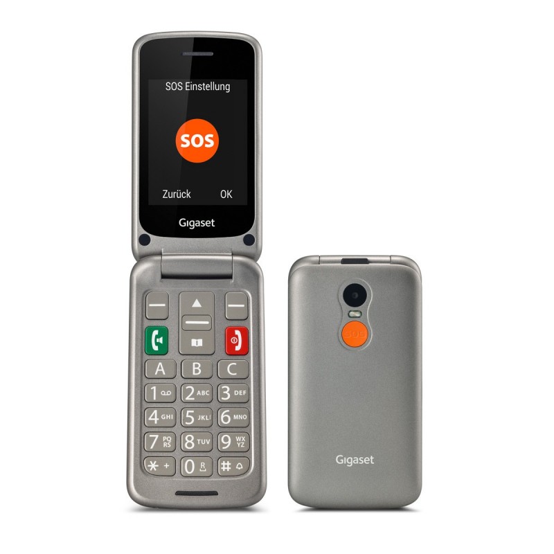 Gigaset GL590 7.11 cm (2.8") 113 g Silver Senior phone