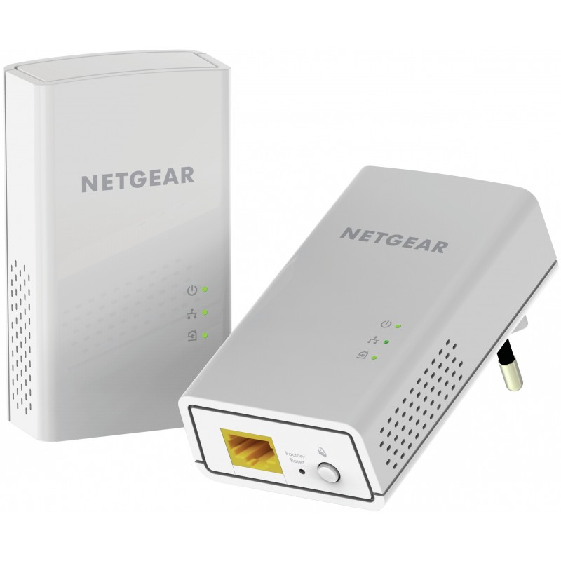 Netgear PowerLINE 1000 + WiFi 1000 Mbit s Eingebauter Ethernet-Anschluss WLAN Weiß