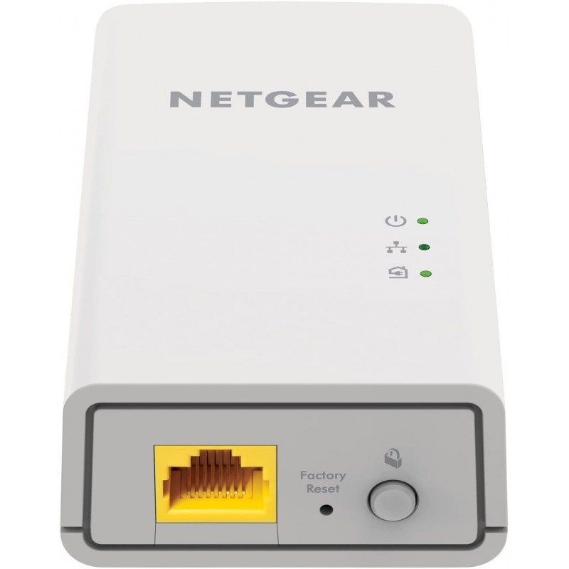 Netgear PowerLINE 1000 + WiFi 1000 Mbit s Eingebauter Ethernet-Anschluss WLAN Weiß