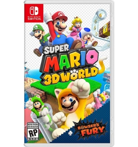 Nintendo Super Mario 3D World + Bowser’s Fury Standard+Add-on English, Italian Nintendo Switch