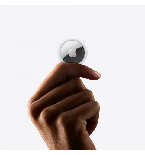 Apple AirTag Bluetooth Argent, Blanc