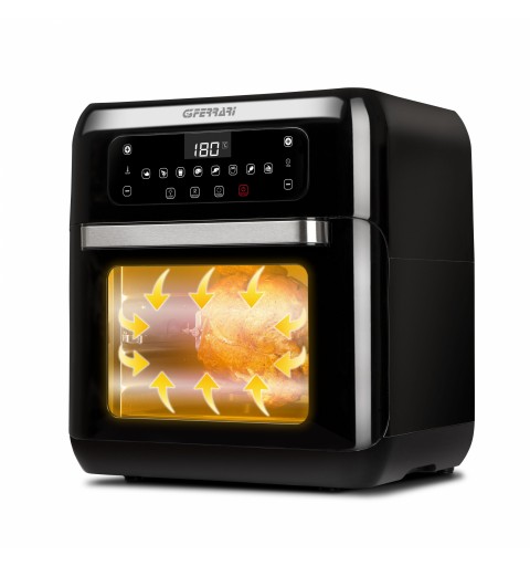 G3 Ferrari Friggisano 2.0 Single 11 L Stand-alone 1500 W Hot air fryer Black