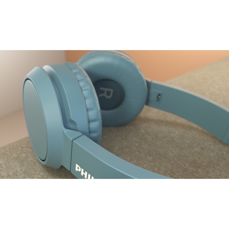 Philips 4000 series TAH4205BL 00 auricular y casco Auriculares Inalámbrico Diadema Llamadas Música USB Tipo C Bluetooth Azul