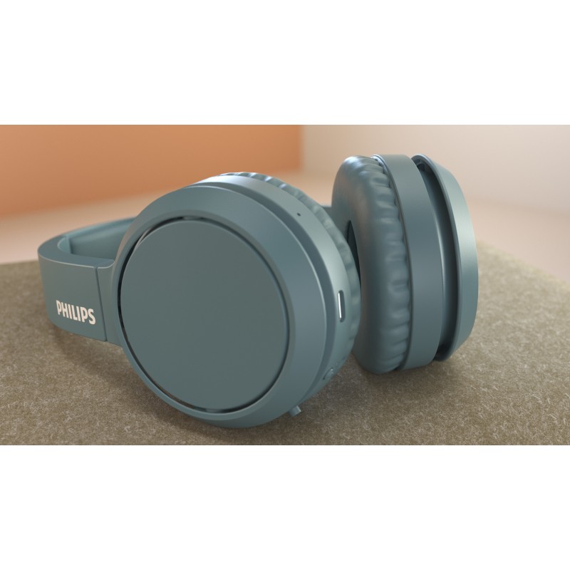 Philips 4000 series TAH4205BL 00 auricular y casco Auriculares Inalámbrico Diadema Llamadas Música USB Tipo C Bluetooth Azul