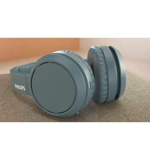 Philips 4000 series TAH4205BL 00 auricular y casco Auriculares Inalámbrico Diadema Llamadas Música USB Tipo C Bluetooth Azul