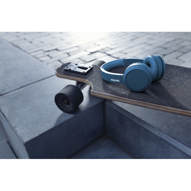 Philips 4000 series TAH4205BL 00 auricular y casco Auriculares Inalámbrico Diadema Llamadas Música USB Tipo C Bluetooth Azul