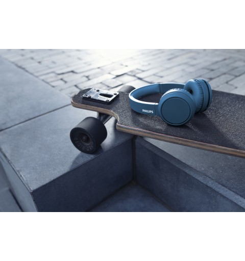 Philips 4000 series TAH4205BL 00 écouteur casque Sans fil Arceau Appels Musique USB Type-C Bluetooth Bleu