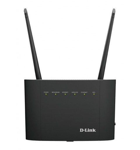 D-Link DSL-3788 router inalámbrico Gigabit Ethernet Doble banda (2,4 GHz 5 GHz) 4G Negro