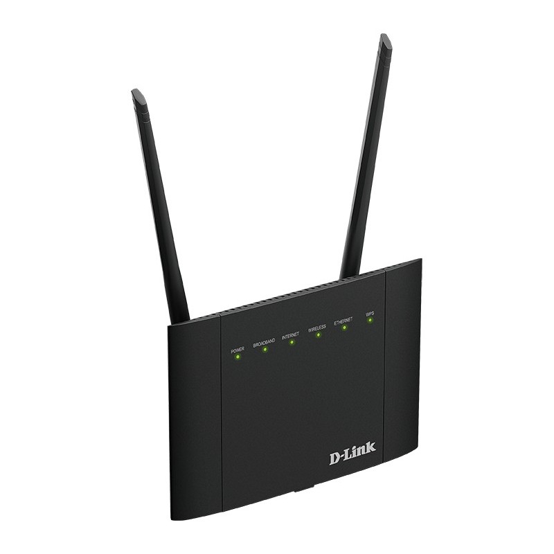 D-Link DSL-3788 routeur sans fil Gigabit Ethernet Bi-bande (2,4 GHz 5 GHz) 4G Noir