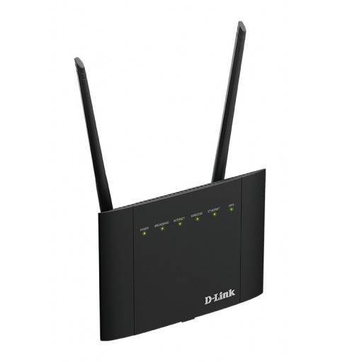 D-Link DSL-3788 router inalámbrico Gigabit Ethernet Doble banda (2,4 GHz 5 GHz) 4G Negro