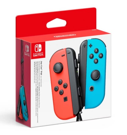 Nintendo Joy-Con Bleu, Rouge Bluetooth Manette de jeu Analogique Numérique Nintendo Switch