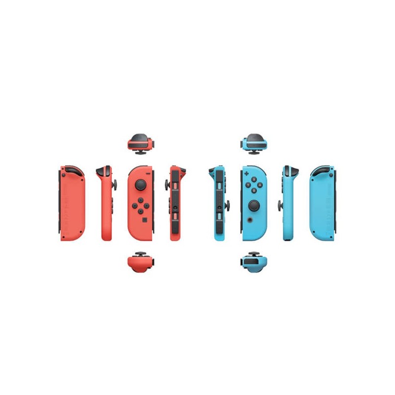 Nintendo Joy-Con Bleu, Rouge Bluetooth Manette de jeu Analogique Numérique Nintendo Switch