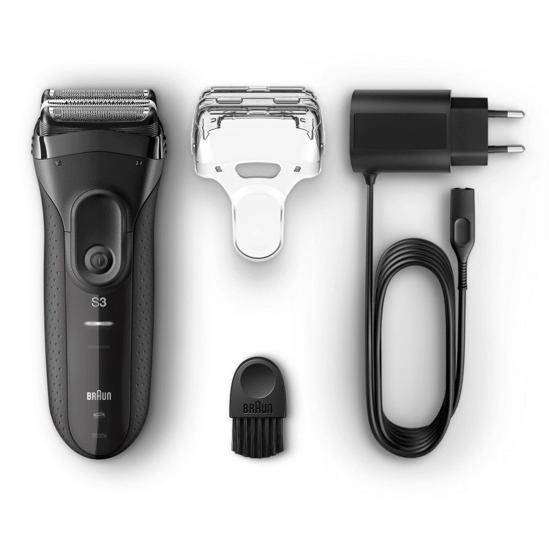 Braun Series 3 3020 Folienschaber Trimmer Schwarz