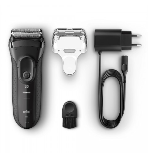 Braun Series 3 3020 Folienschaber Trimmer Schwarz