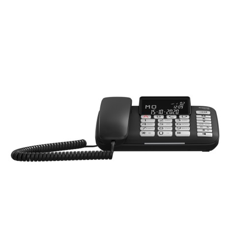 Gigaset DL780 Plus Analog DECT telephone Caller ID Black