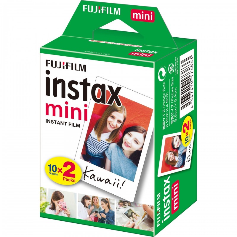 Fujifilm 16567828 película instantáneas 20 pieza(s) 86 x 54 mm