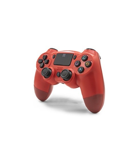 Xtreme 90424R Gaming-Controller Rot Bluetooth Gamepad Analog Digital PlayStation 4