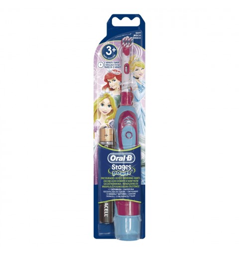 Oral-B 400KIDS brosse à dents électrique Enfant Brosse à dents rotative Bleu, Rouge