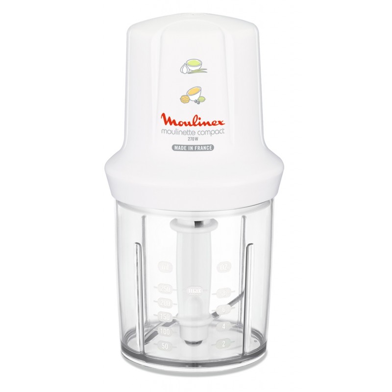 Moulinex DJ300110 electric food chopper 0.25 L 270 W White