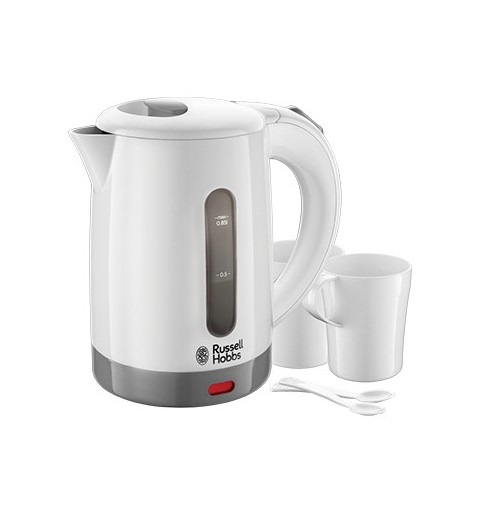 Russell Hobbs 23840-70 bouilloire 0,85 L 1000 W Gris, Blanc