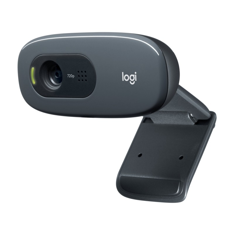 Logitech HD C270 Webcam 3 MP 1280 x 720 Pixel USB 2.0 Schwarz