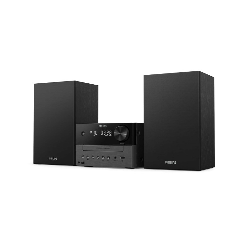 Philips TAM3505 12 sistema de audio para el hogar Microcadena de música para uso doméstico 18 W Negro, Gris