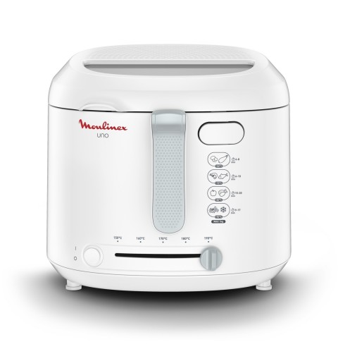 Moulinex AF203 Eins Eine(r) Eigenständig 1600 W Fritteuse Weiß