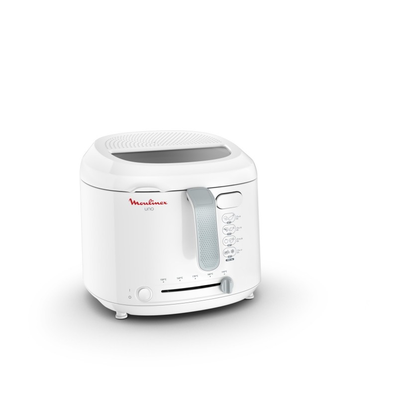 Moulinex AF203 Eins Eine(r) Eigenständig 1600 W Fritteuse Weiß